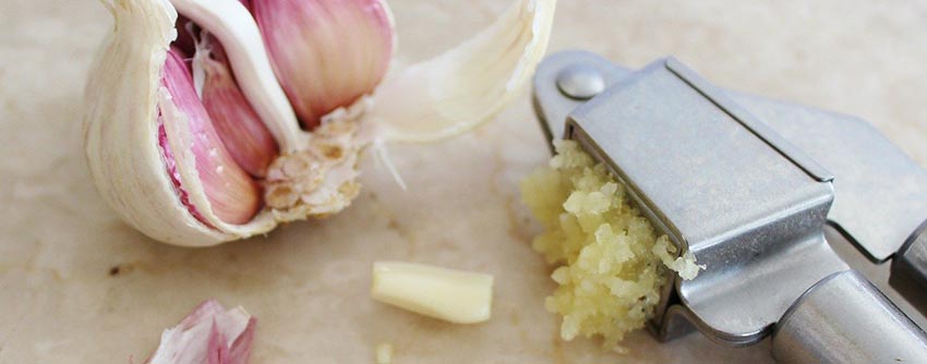 Smashing Garlic