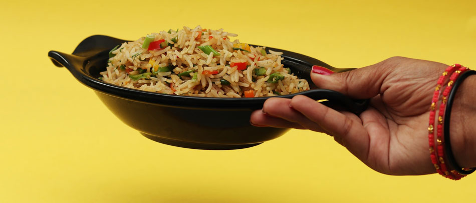 plate of rice